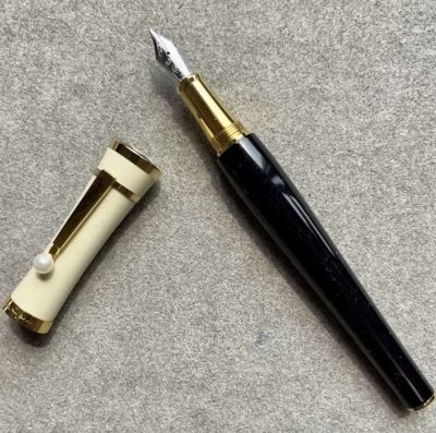 MONTBLANC Muse Series Goddess Signature Pen, Precious Bead Pen, Fountain Pen, Ink Pen
